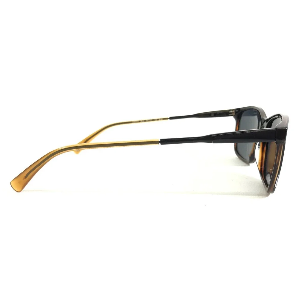 Ted Baker Sunglasses TMS093 BLK Black Tortoise Frames w/ Gray Polarized Lenses